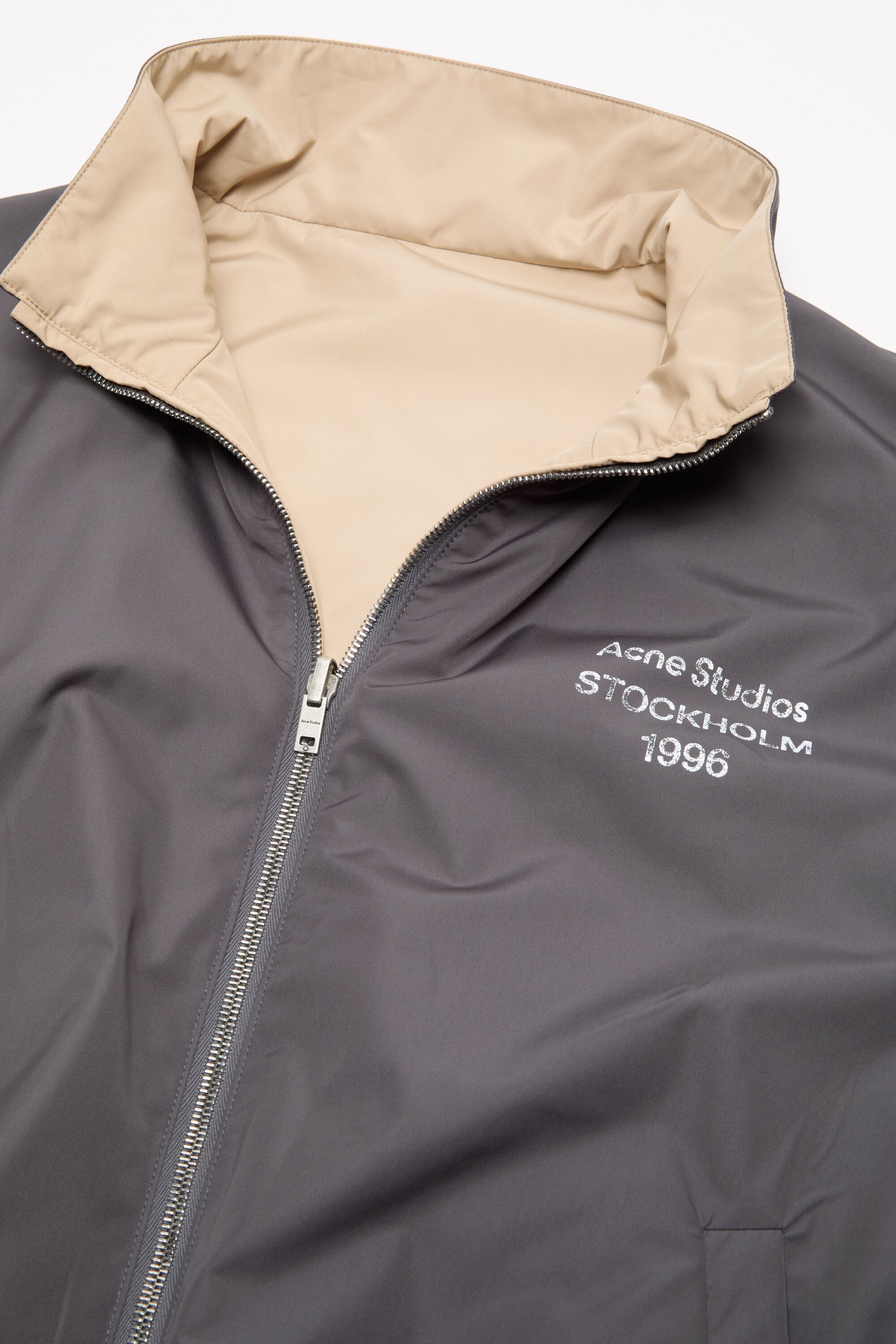 Acne Studios - Reversible logo jacket - Beige