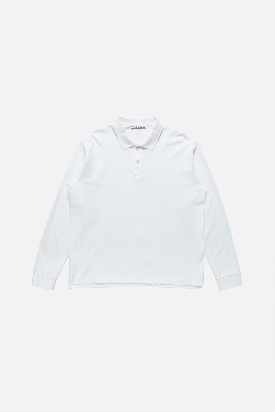 Polo shirt with white 1996 logo, White, 2000x
