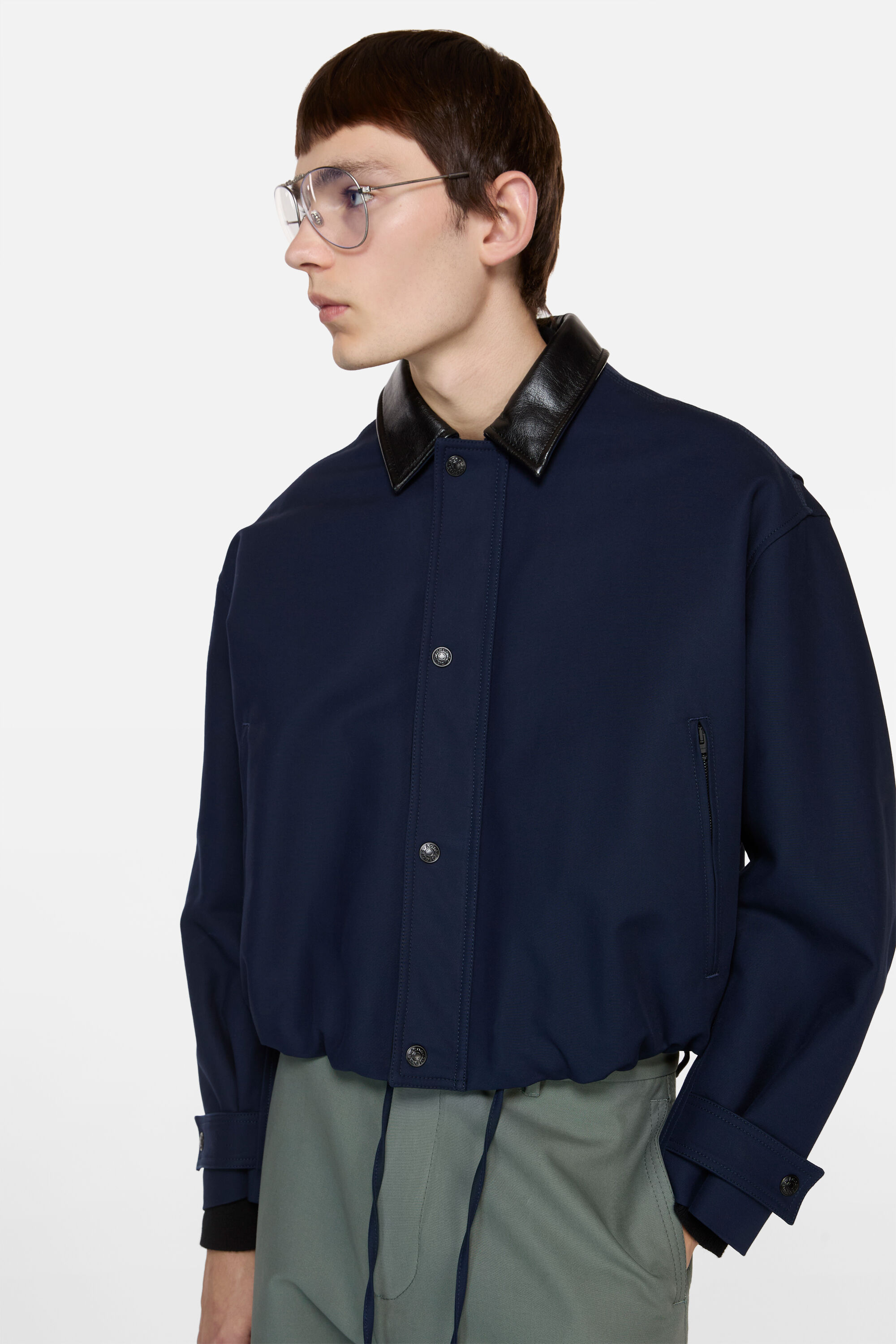 Acne Studios - ツイルジャケット - ネイビー