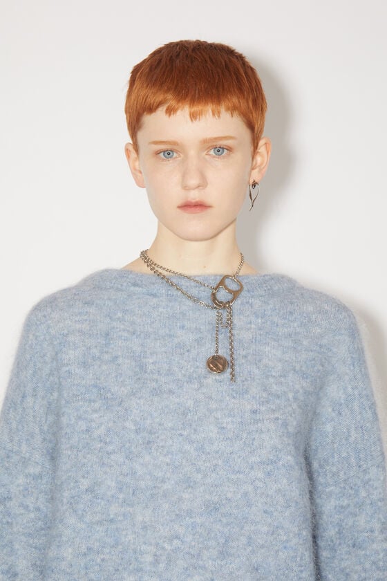 Acne Studios - Wool mohair jumper - Denim blue
