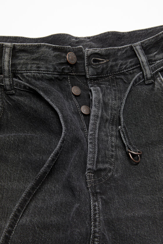 Acne Studios - ルーズフィット デニムショートパンツ - ブラック