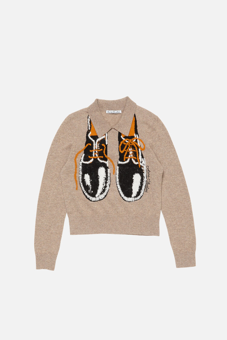 FN-MN-KNIT000567, Greige melange