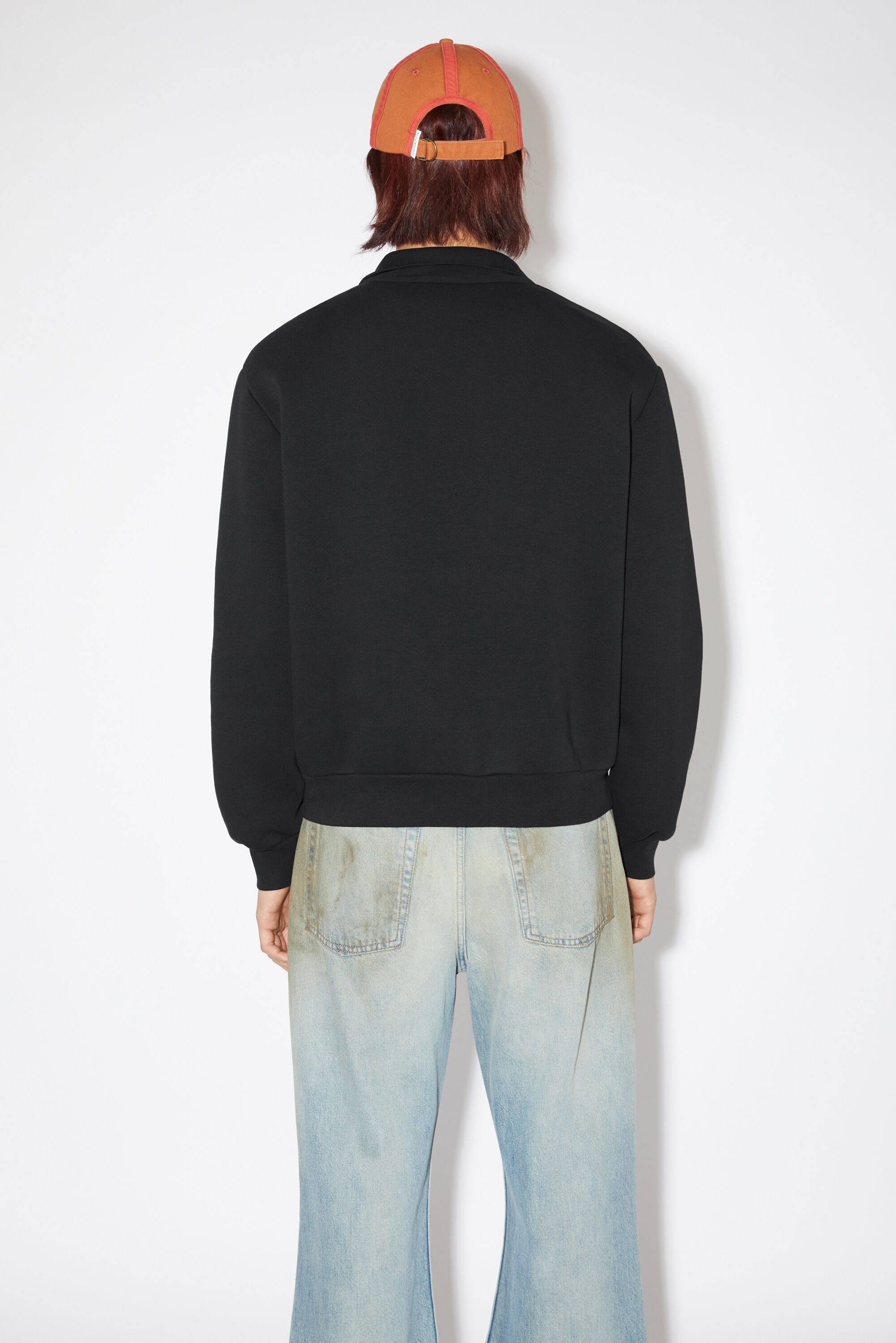 아크네 스튜디오 Acne Studios Zippered sweater - Black
