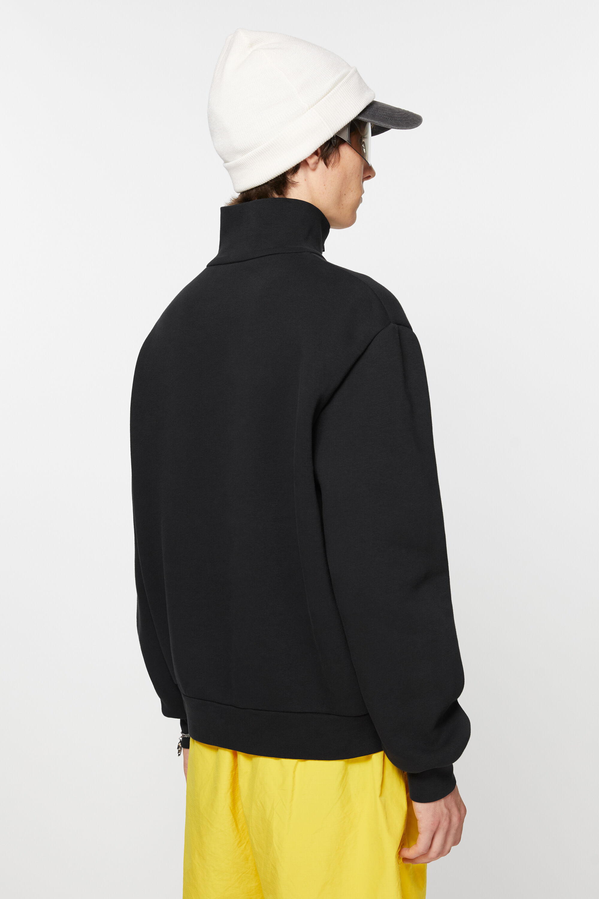 아크네 스튜디오 Acne Studios Zippered sweater - Black