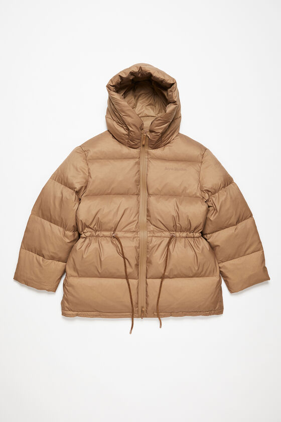 Acne Studios - Hooded puffer jacket - Toffee brown