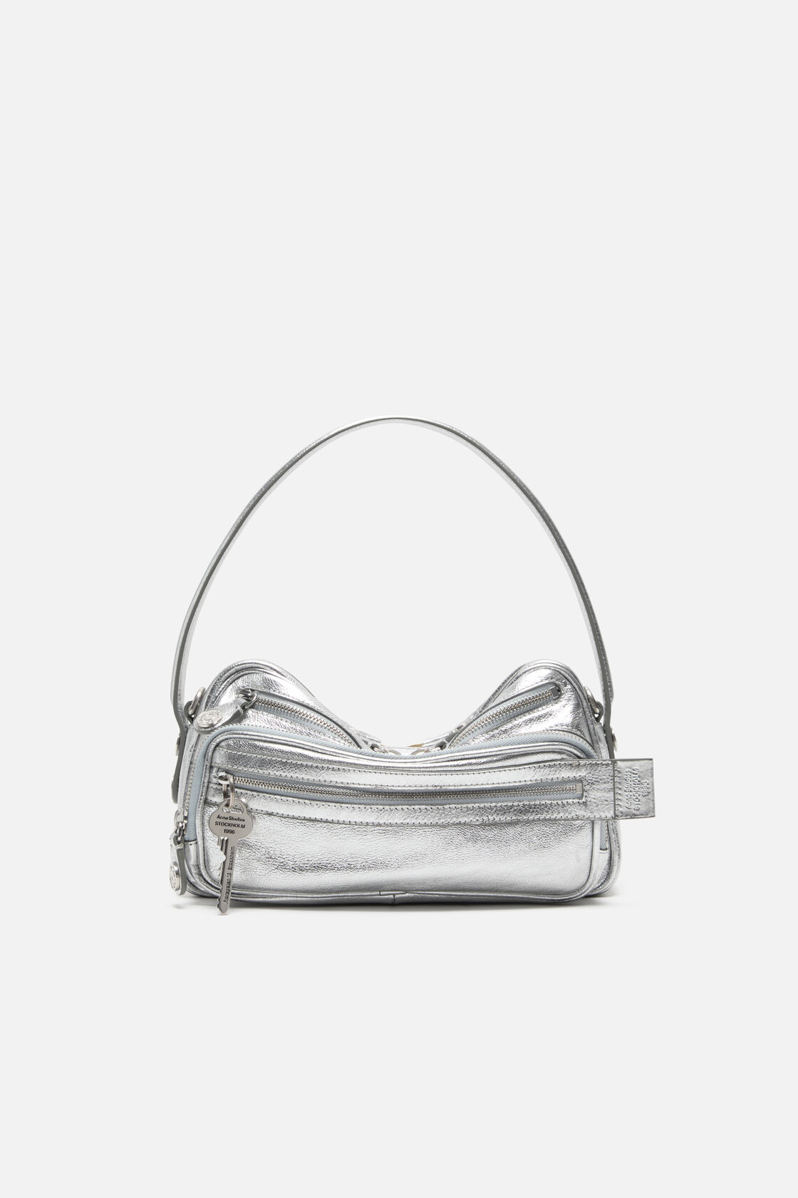 Camero Party Shoulder Bag, Silver, 2000x