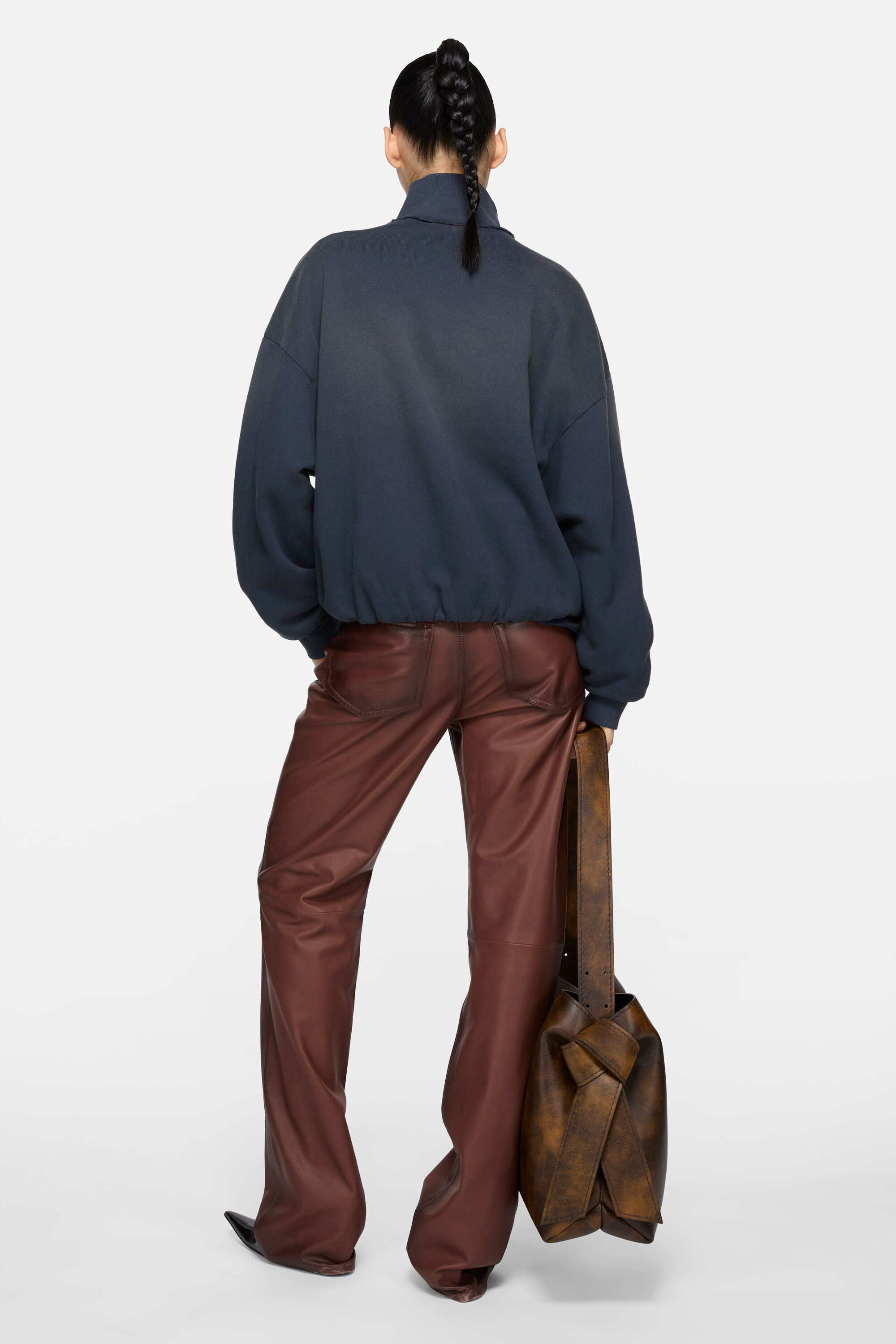 Acne Studios トニー フェイス PS15 ジャケット 52 ネイビー Acne Studios - Logo sweater - Navy blue