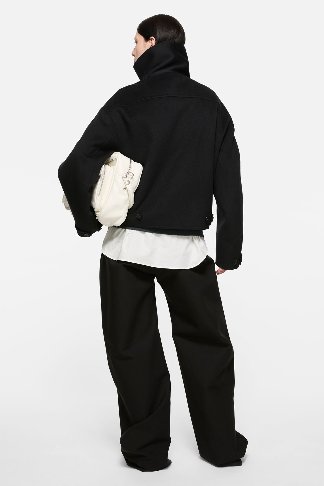 Wool zip jacket, Black, 2000x