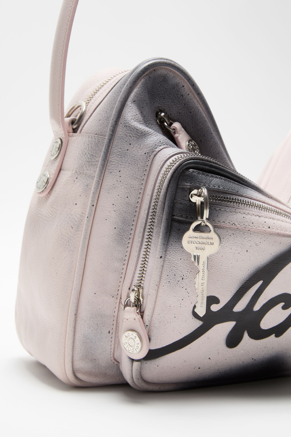 Camero 单肩包, 苍粉色, 2000x
