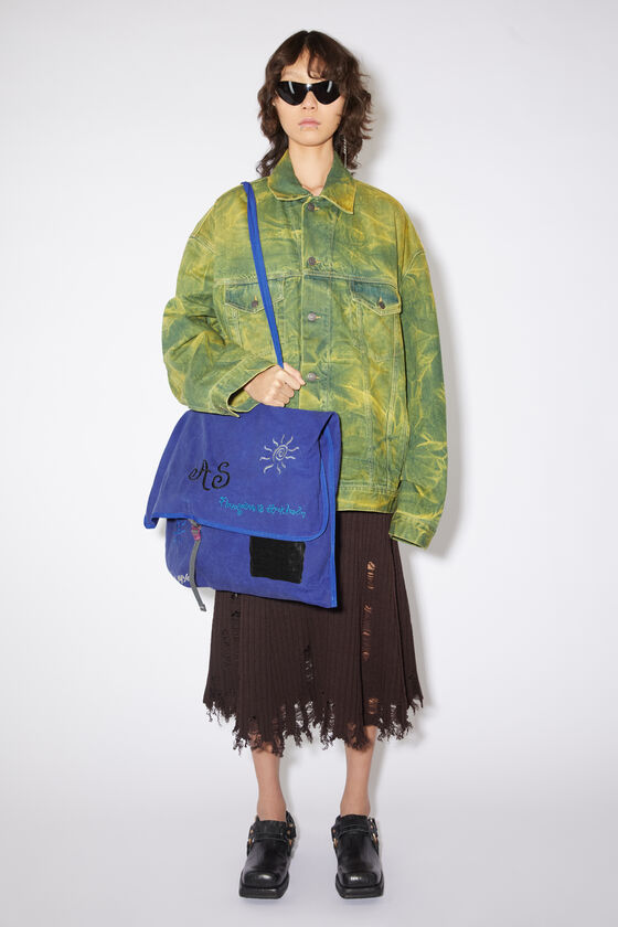 Acne Studios ブザスバッグ ブルー/エレクトリックブルー