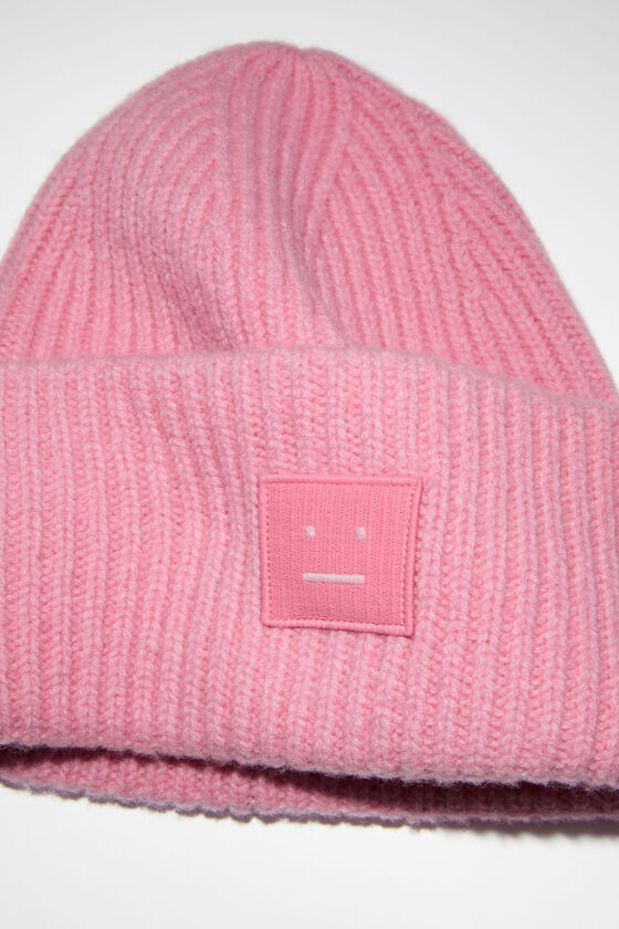 Acne Studios - ラージFaceロゴビーニー - バブルピンク