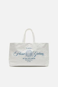Leather tote with logo Leather tote with logo Current colour: White Price: $1,550