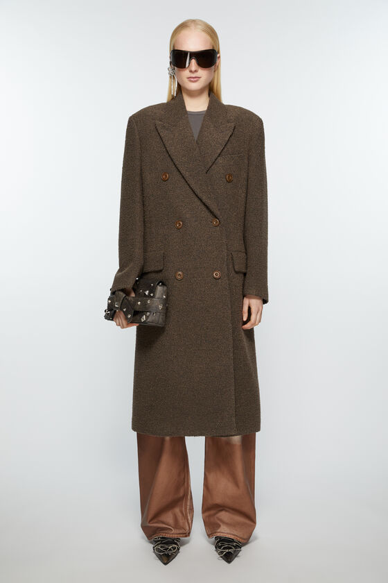 美品Acne Studios せつない ウール ダブルフェイスチェスターコート 