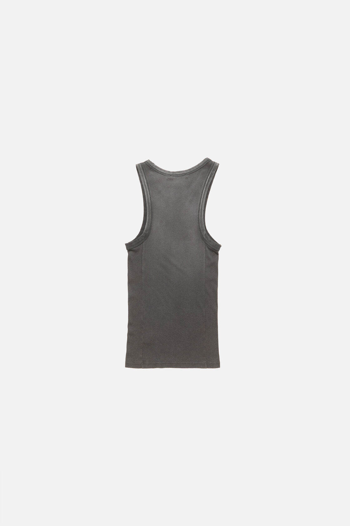 Sprayed tank top, Faded black, 2000x