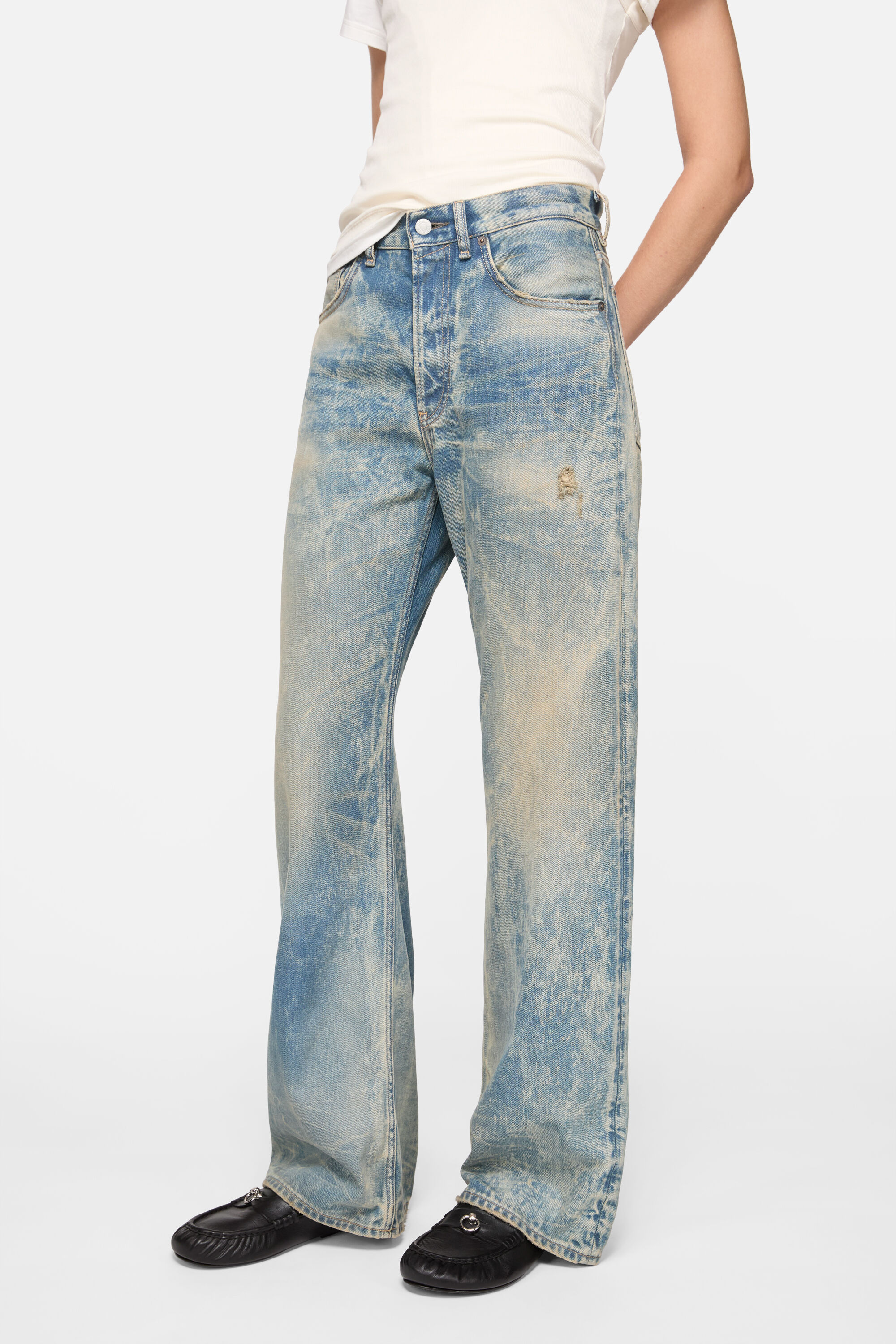 Acne Studios レギュラーフィットジーンズ 2021F デニム Acne Studios - レギュラーフィットジーンズ - 2021M - インディゴブルー