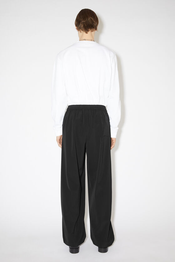 Acne Studios - Loose fit suit trousers - Black｜スラックス