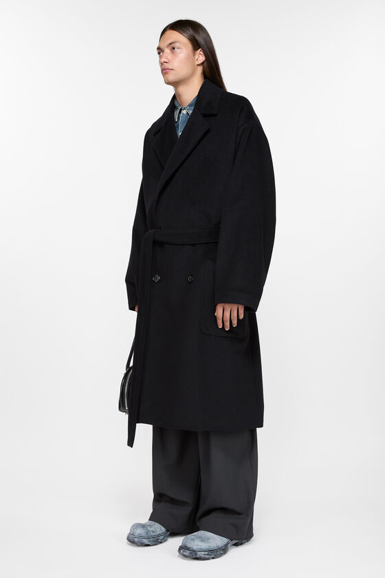 Acne Studios - Double-breasted coat - Black