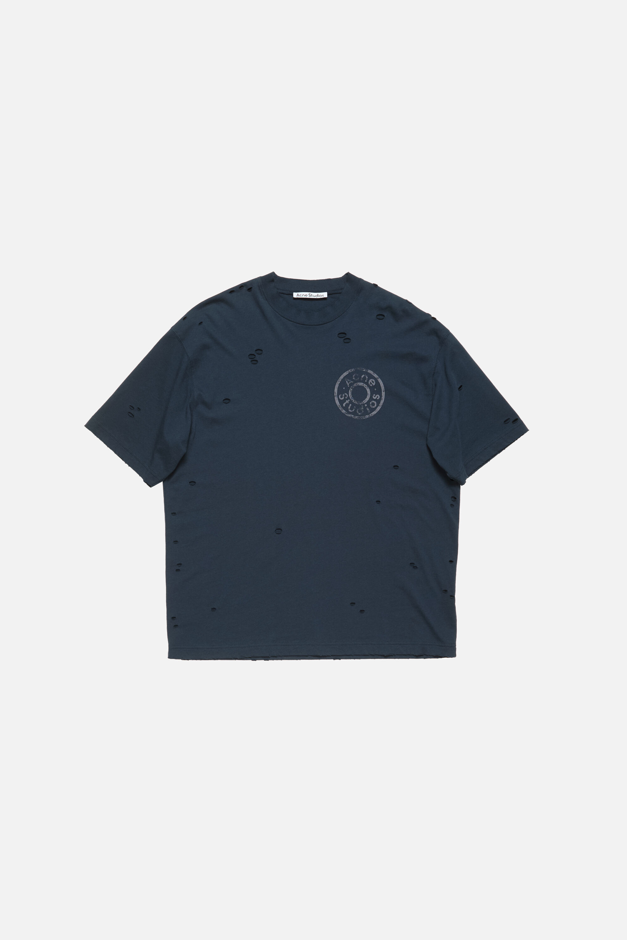 Acne Studios - Logo t-shirt - Dark navy