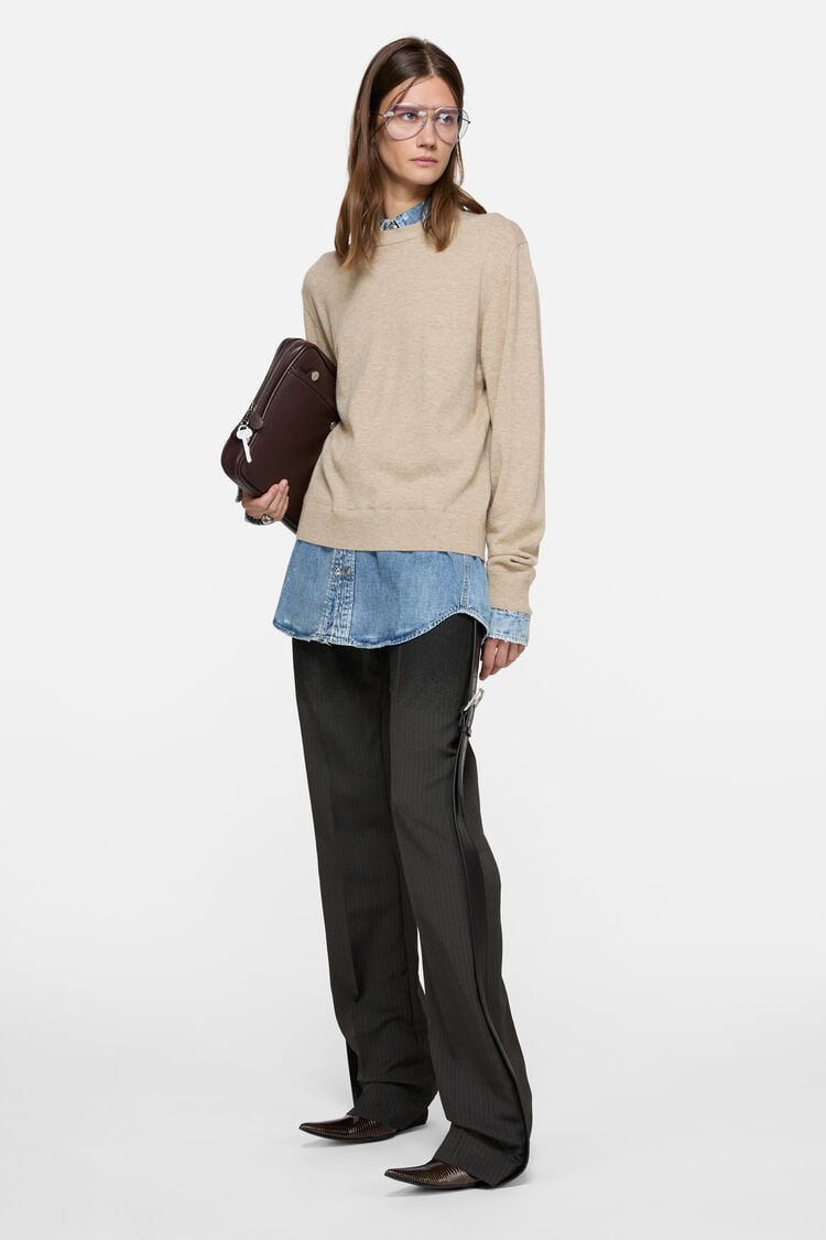 RW-WN-KNIT000012, 米色