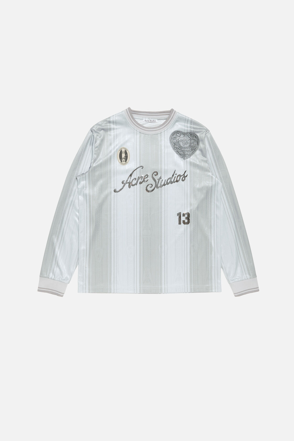 Logo sports jersey top, Grey, 2000x