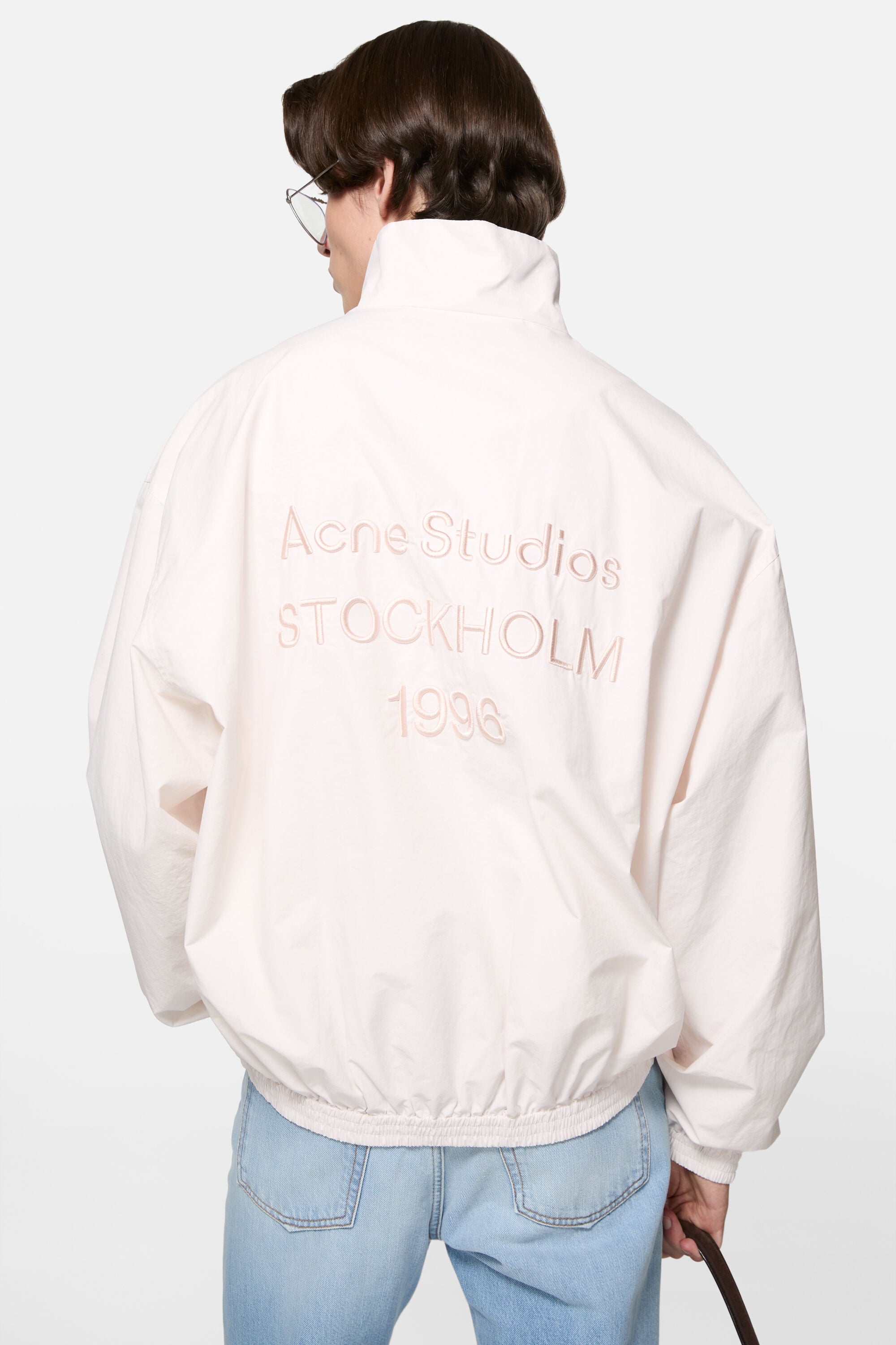 Acne Studios - Technical jacket with logo - Soft white