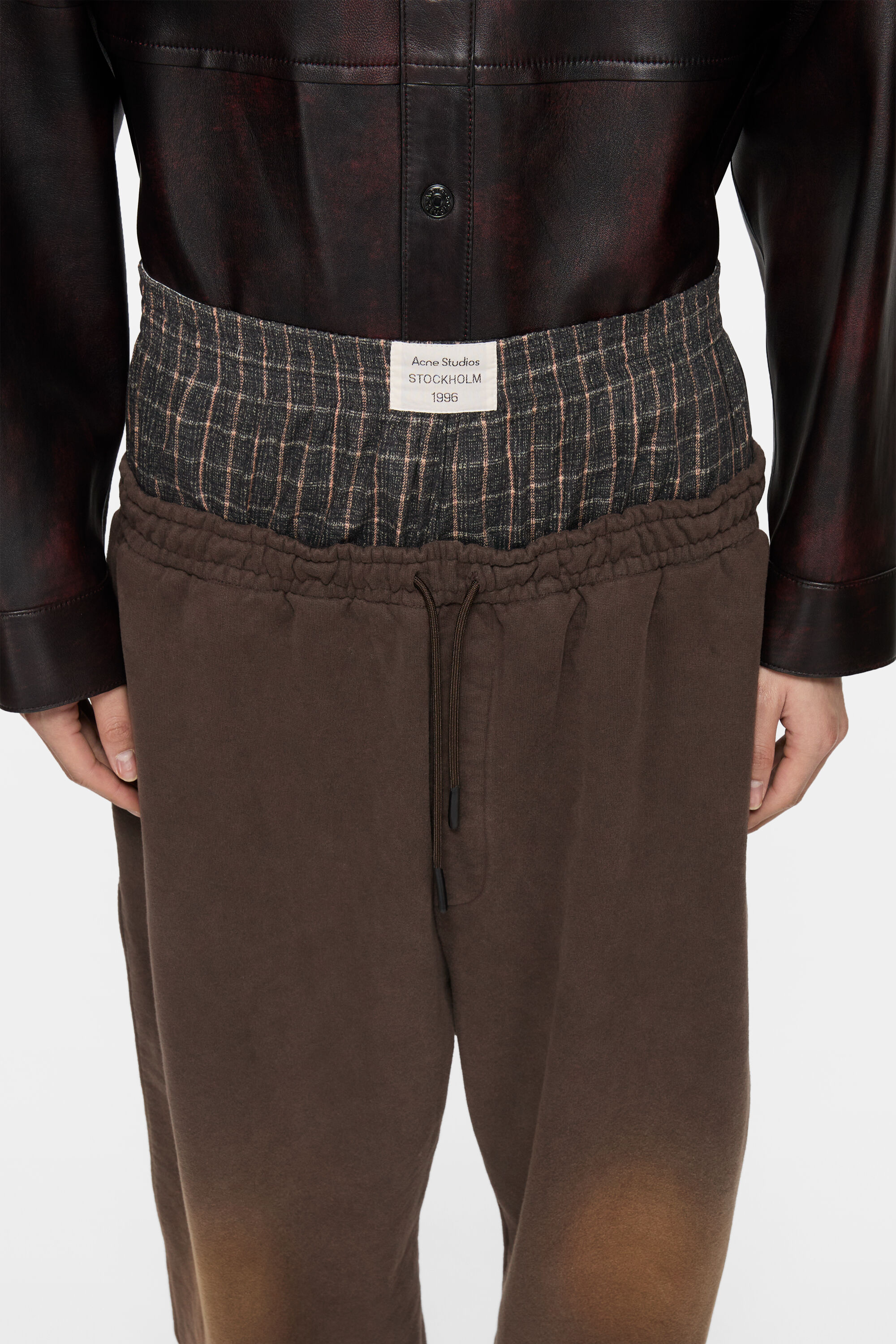 Acne Studios アクネストゥディオス　ロングパンツ　ブラウン ブラウン（茶色）系 Acne Studios(アクネストゥディオス) パンツ