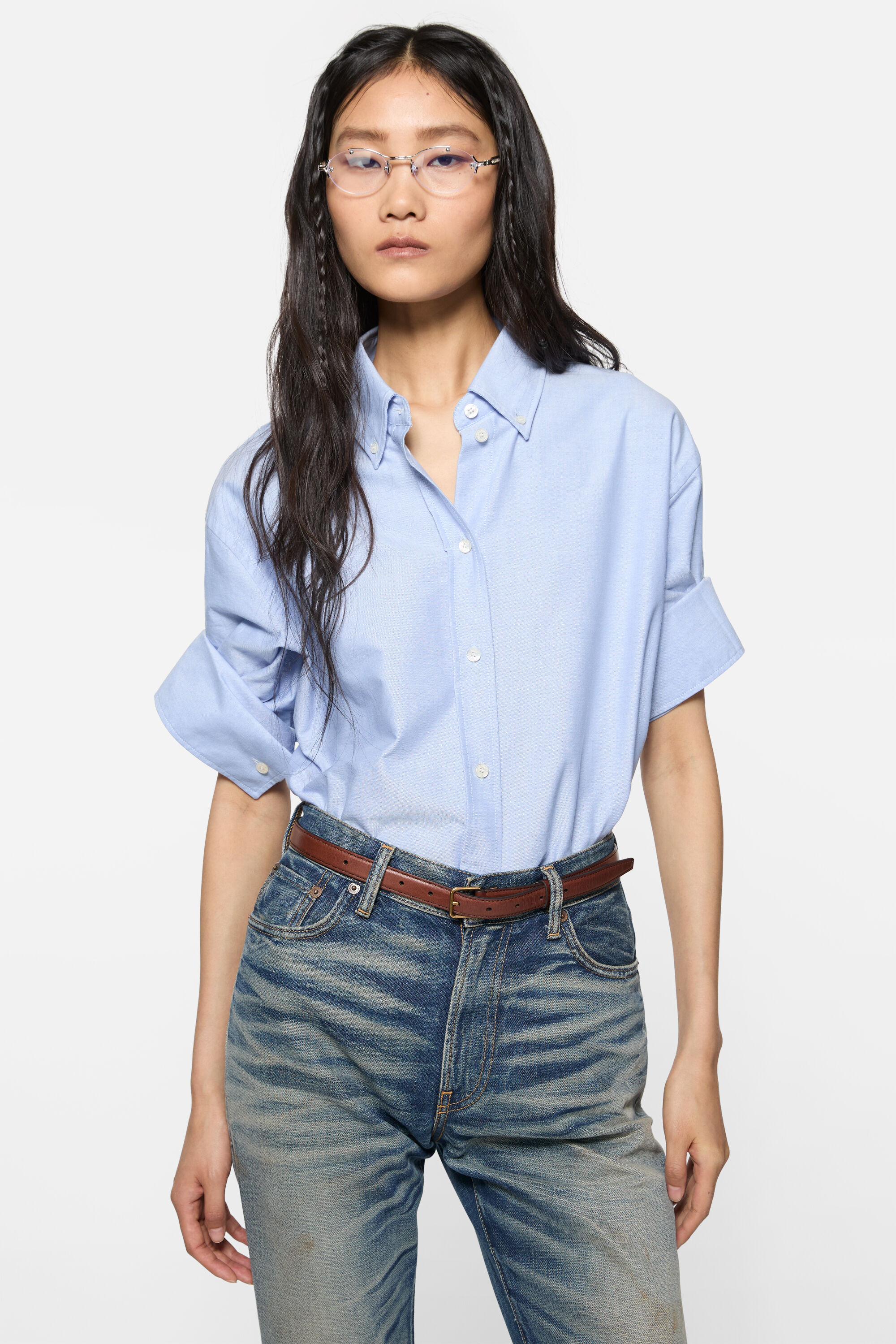 Acne Studios - Button-up shirt - Blue Acne Studios - Button-up shirt - Blue