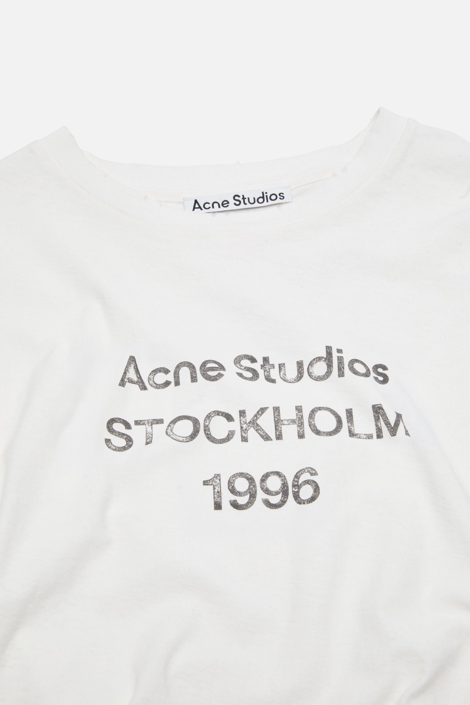 Acne Studios - Logo T-shirt - Off white