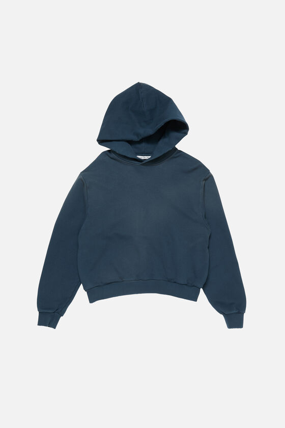 Acne Studios - ロゴフーディセーター - ディープブルー