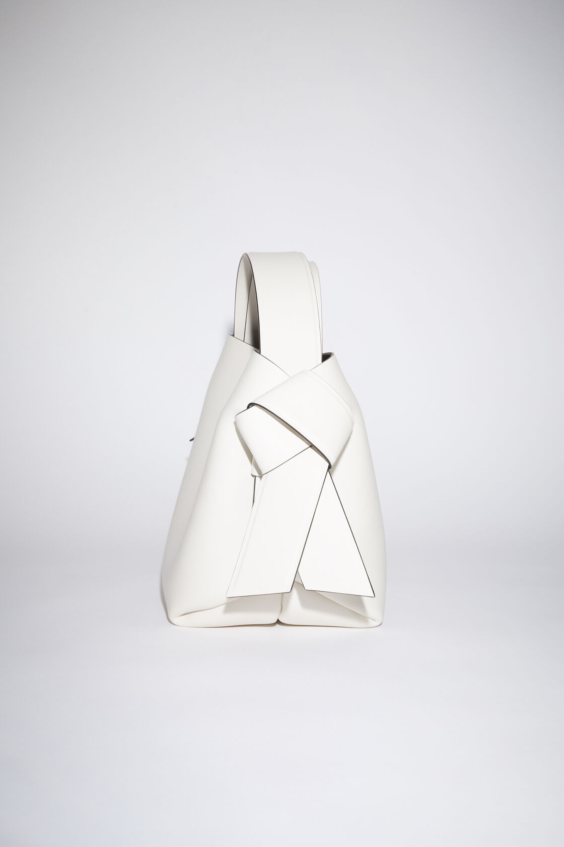 Musubi mini shoulder bag, White/black, 2000x