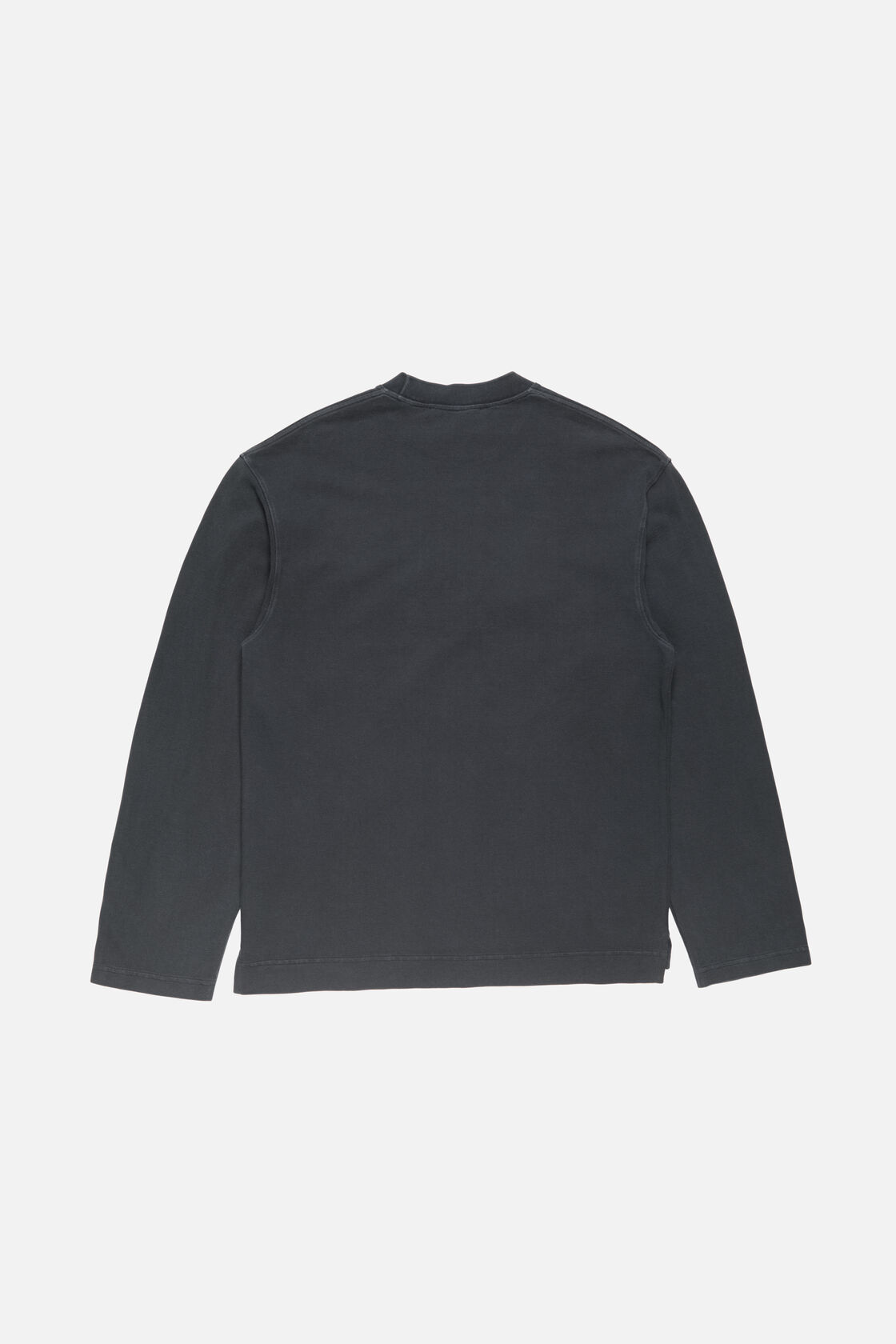 Embroidered logo t-shirt, Faded black, 2000x