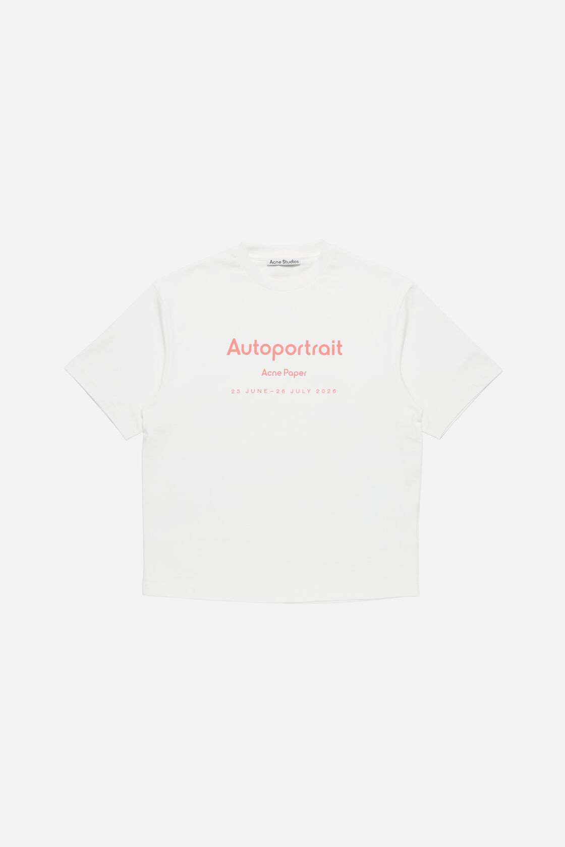 Acne Paper T-Shirt, White, 2000x