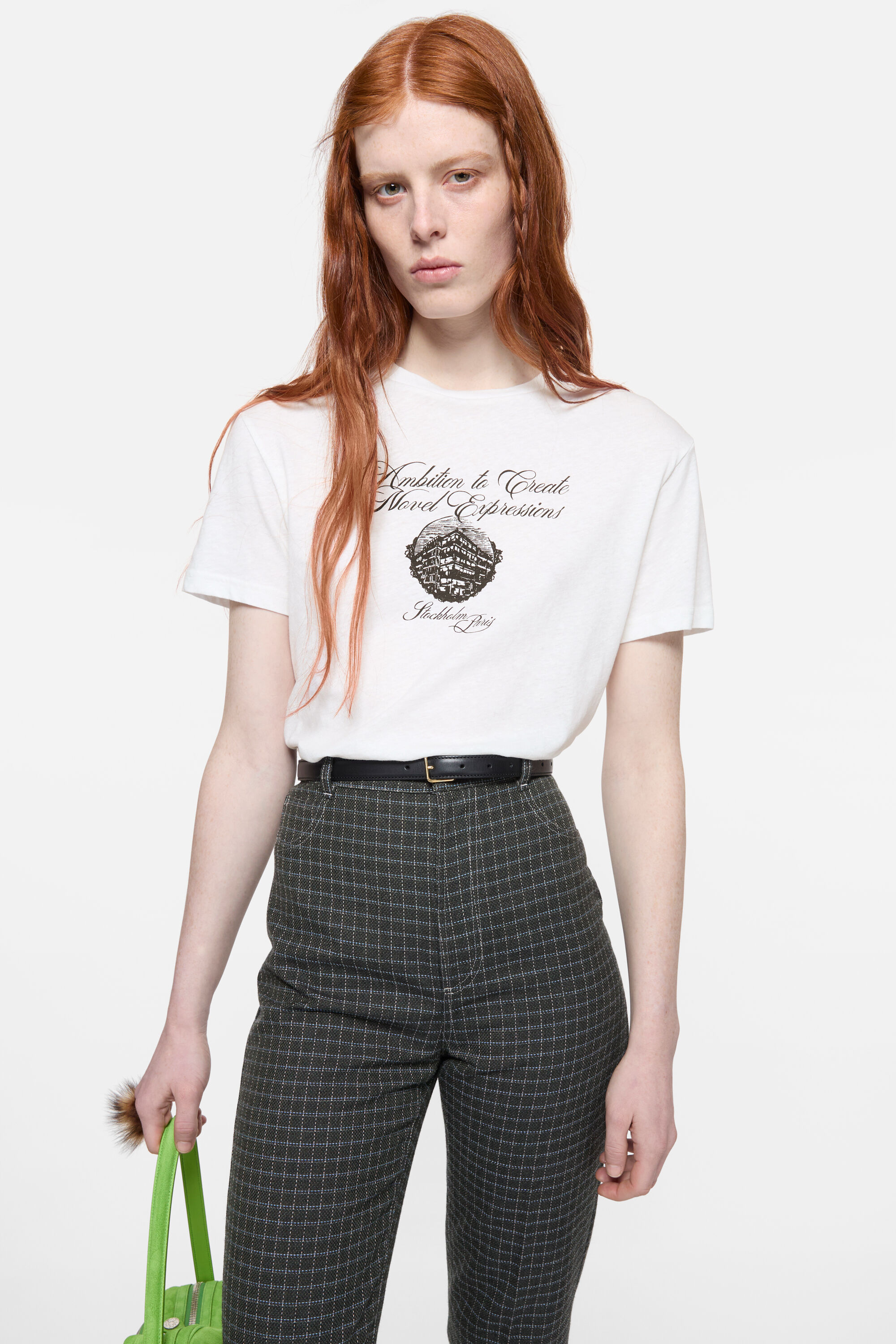 Acne Studios - Graphic jersey t-shirt - Optic White