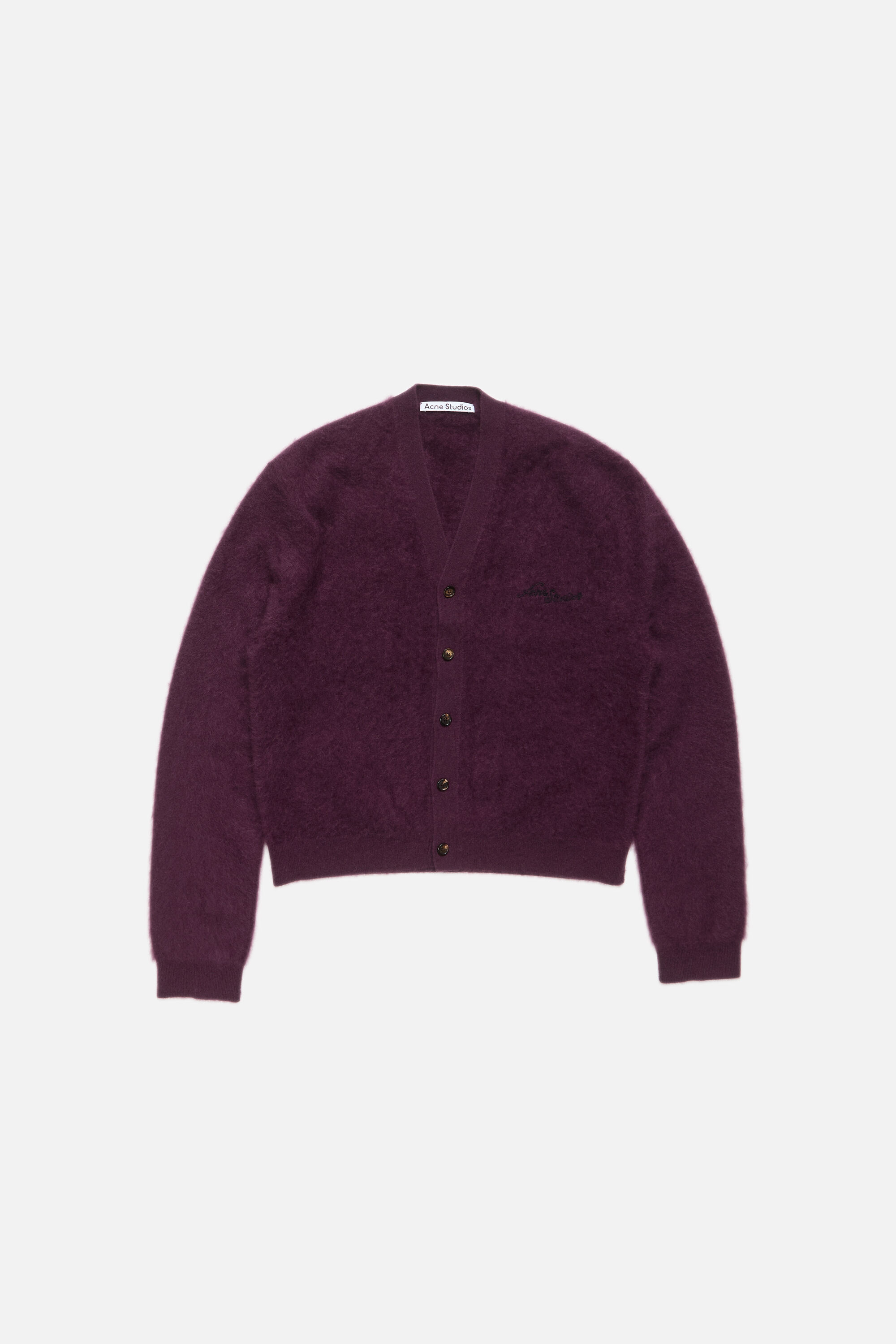 Acne Studios - Cashmere cardigan - Wine red