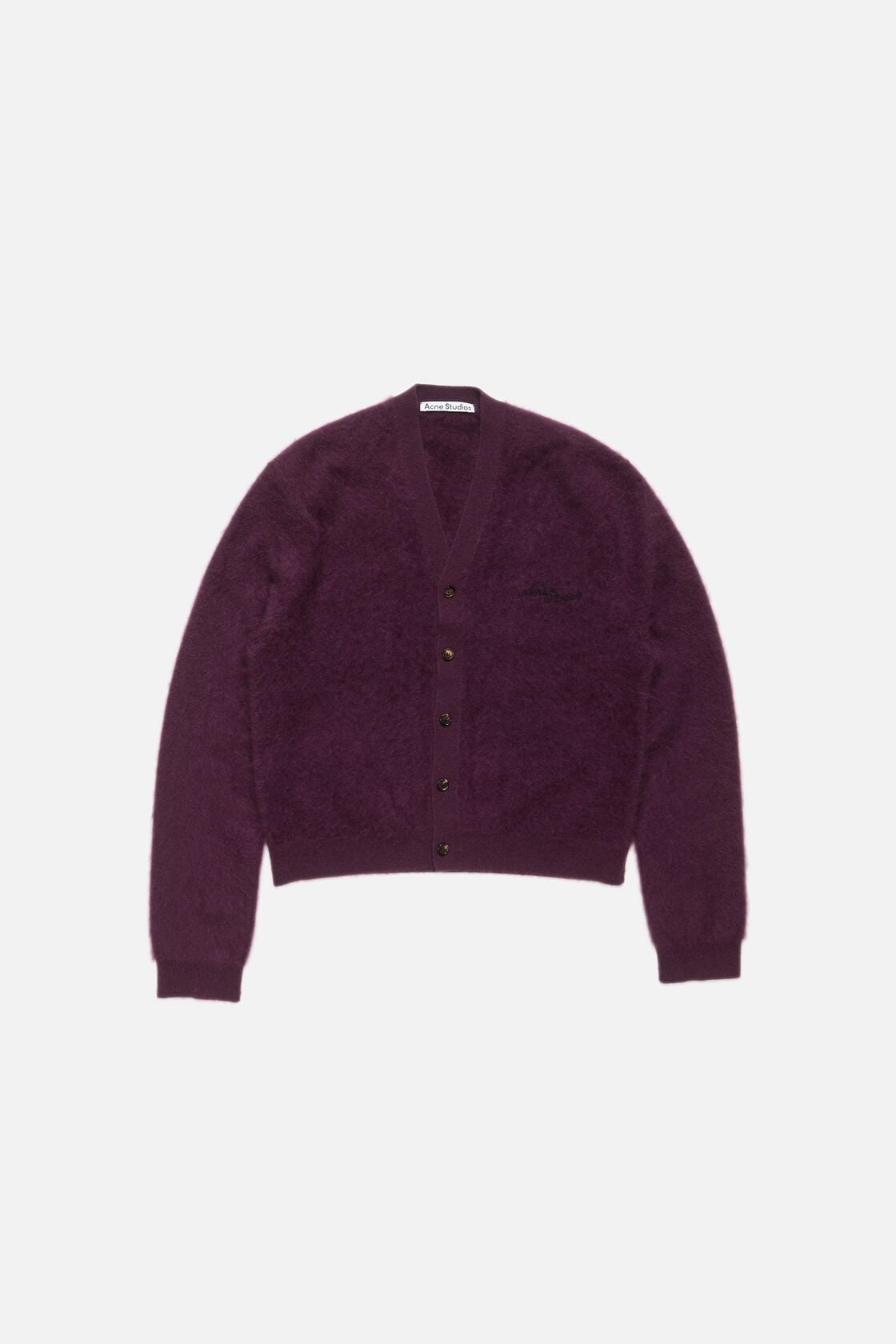 Cashmere cardigan, Wine red, 2000x
