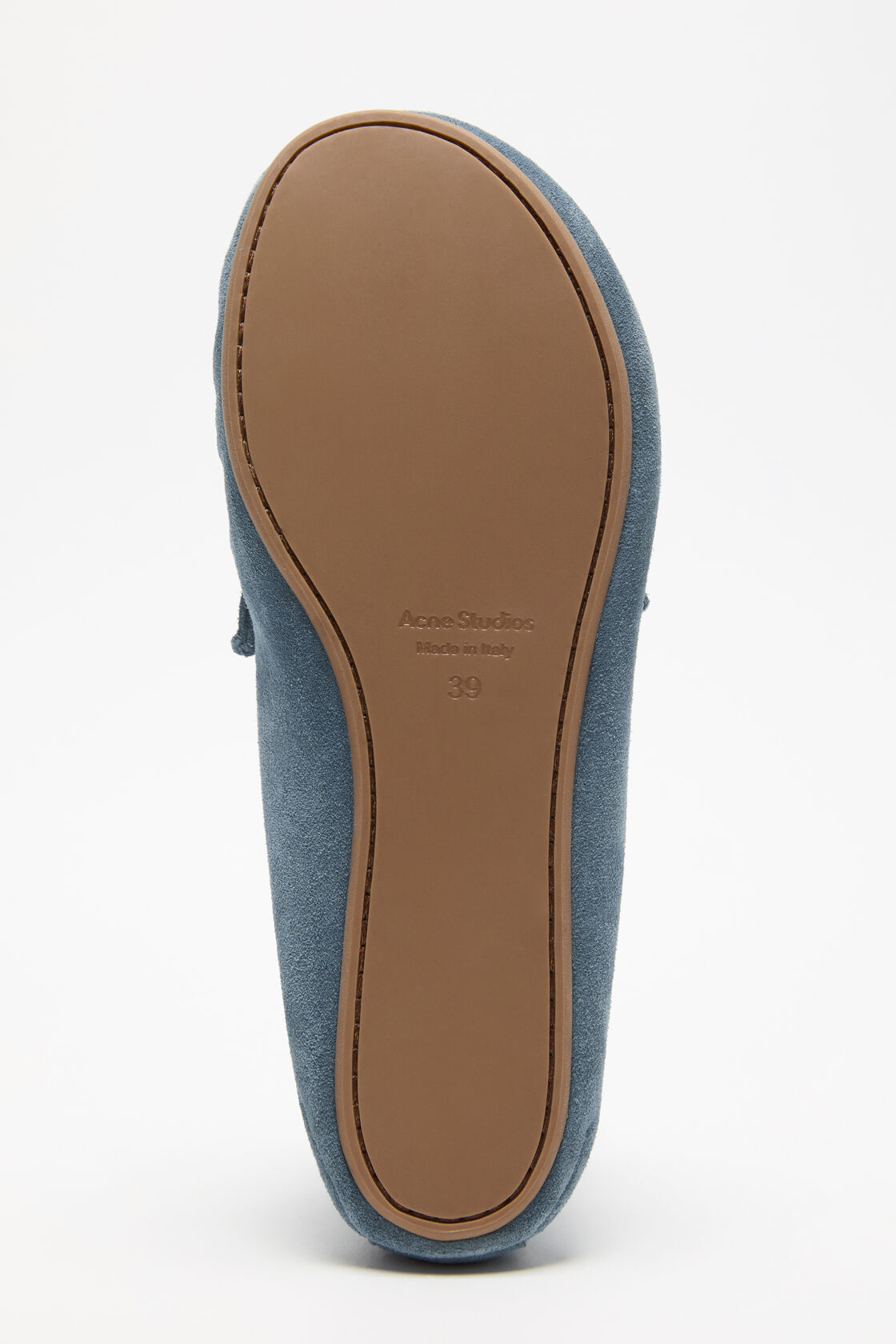 Suede loafer, Denim blue, 2000x