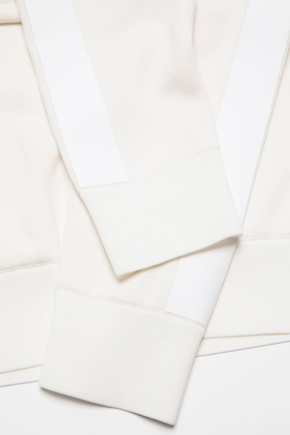 Logo zip cardigan, Cold white, 2000x