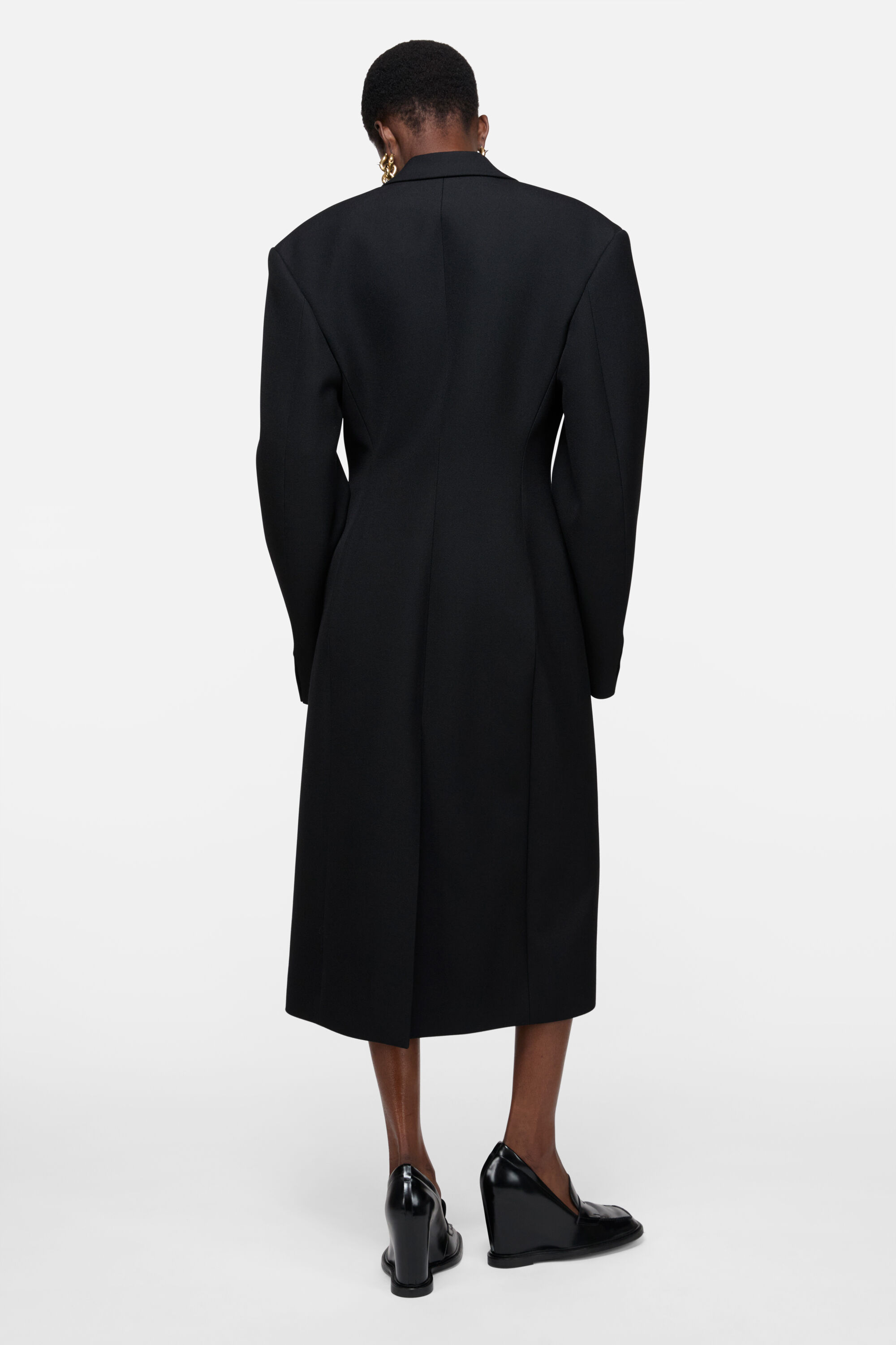 Acne Studios - Double-breasted wool coat - Black