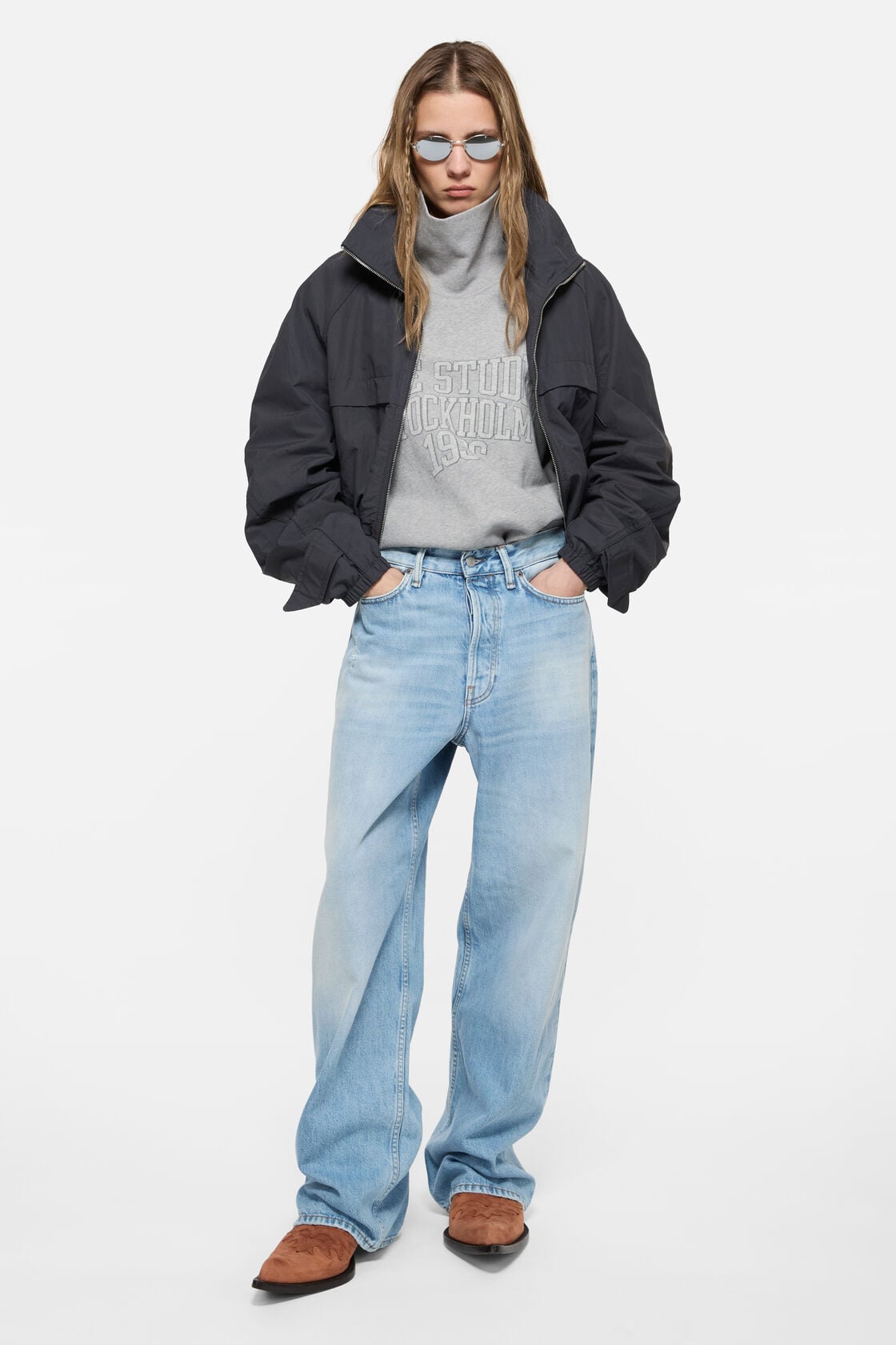 Loose fit jeans - 1981, Light blue, 2000x