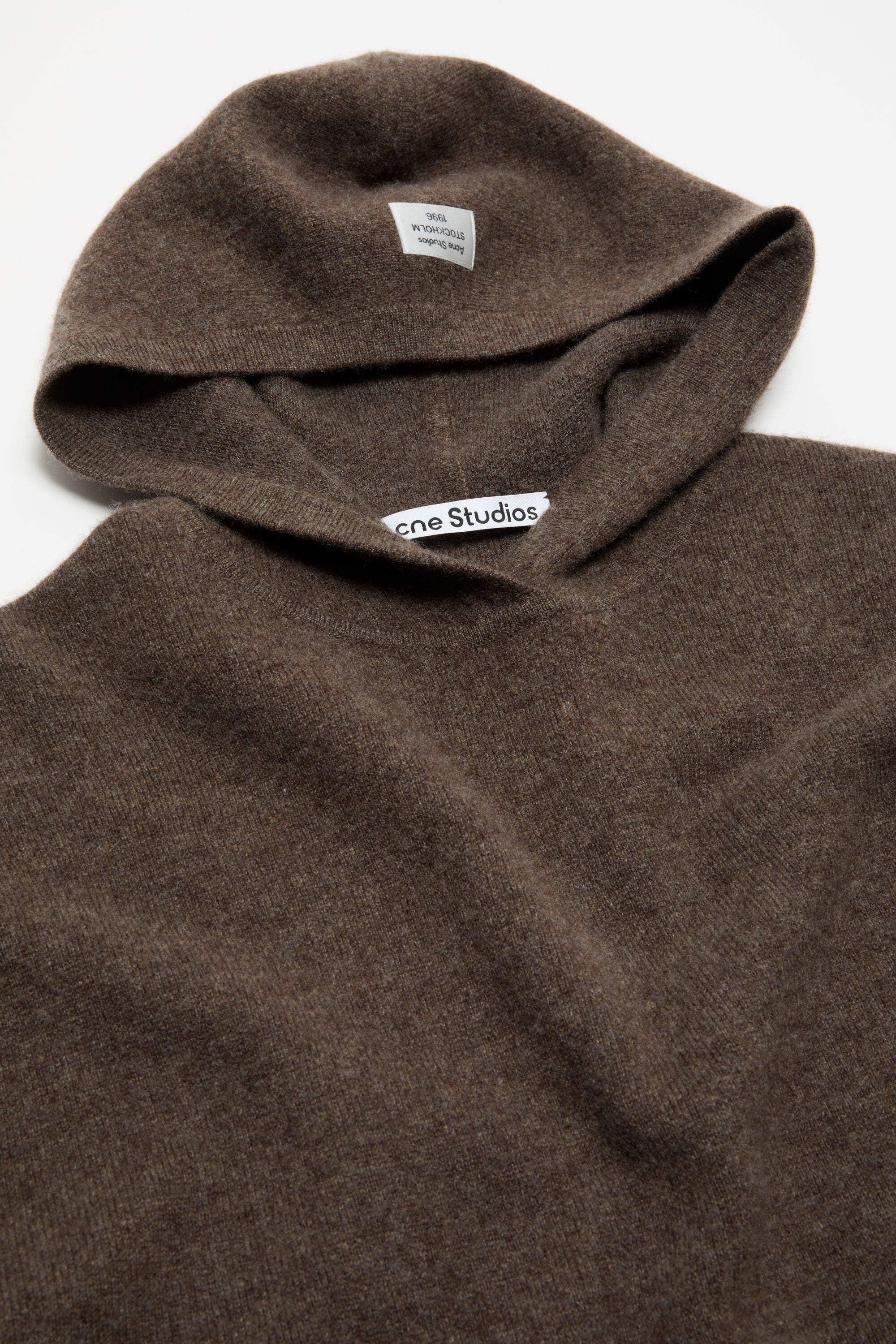 Acne Studios - Cashmere hoodie - Walnut brown
