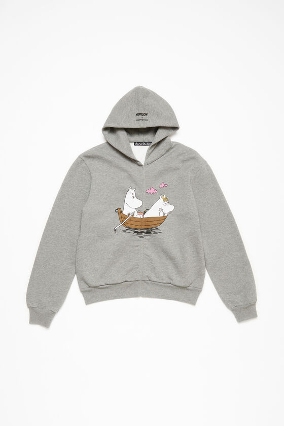 Acne Studios - Acne Studios x Moomin フード付きジッパーセーター 