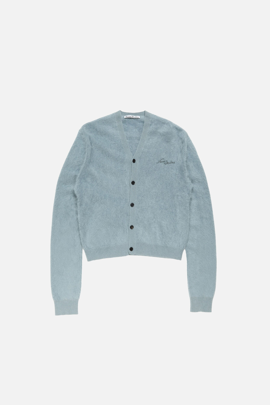 Cashmere cardigan, Storm grey, 2000x