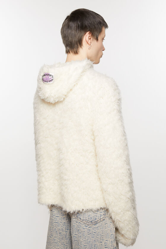Acne Studios - Hoodie alpaca blend - White