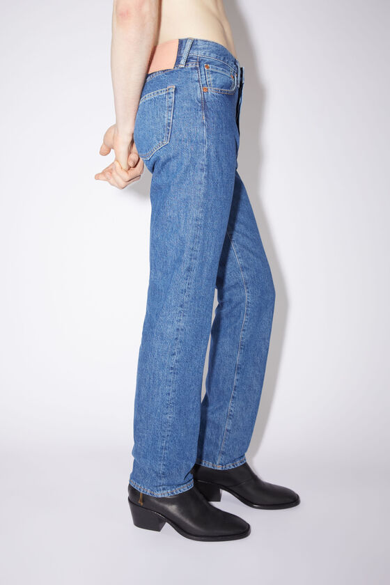 Acne - Straight fit jeans Dark Blue