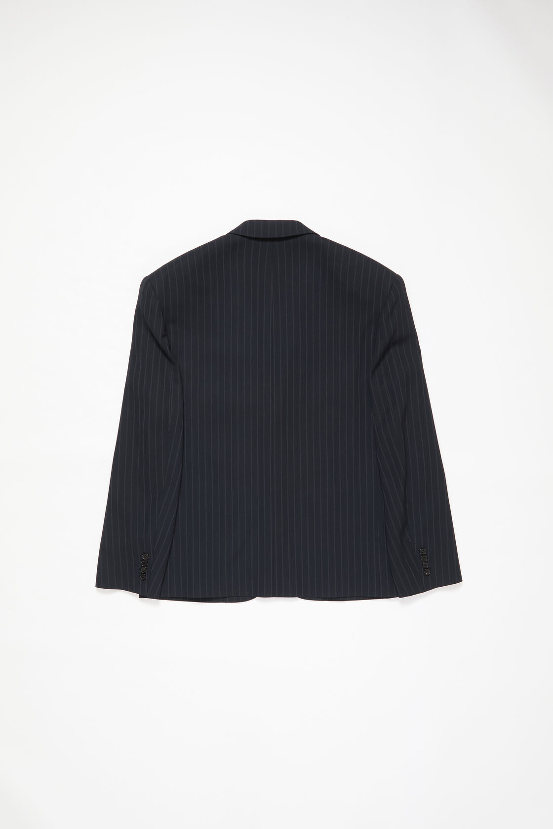 Pinstripe suit jacket, Navy, 2000x
