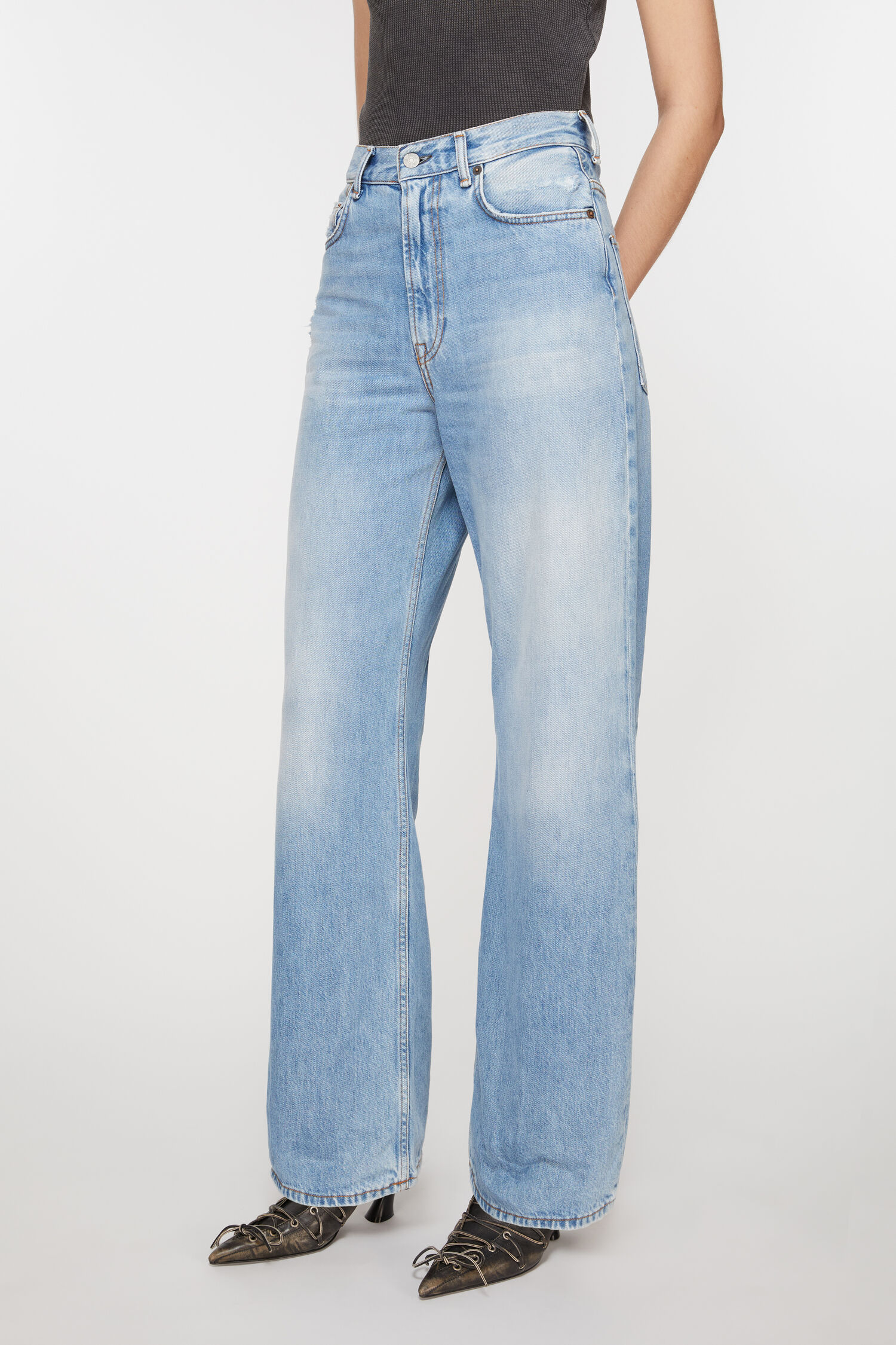 Acne Studios - Regular fit jeans - 2022F - Light blue 