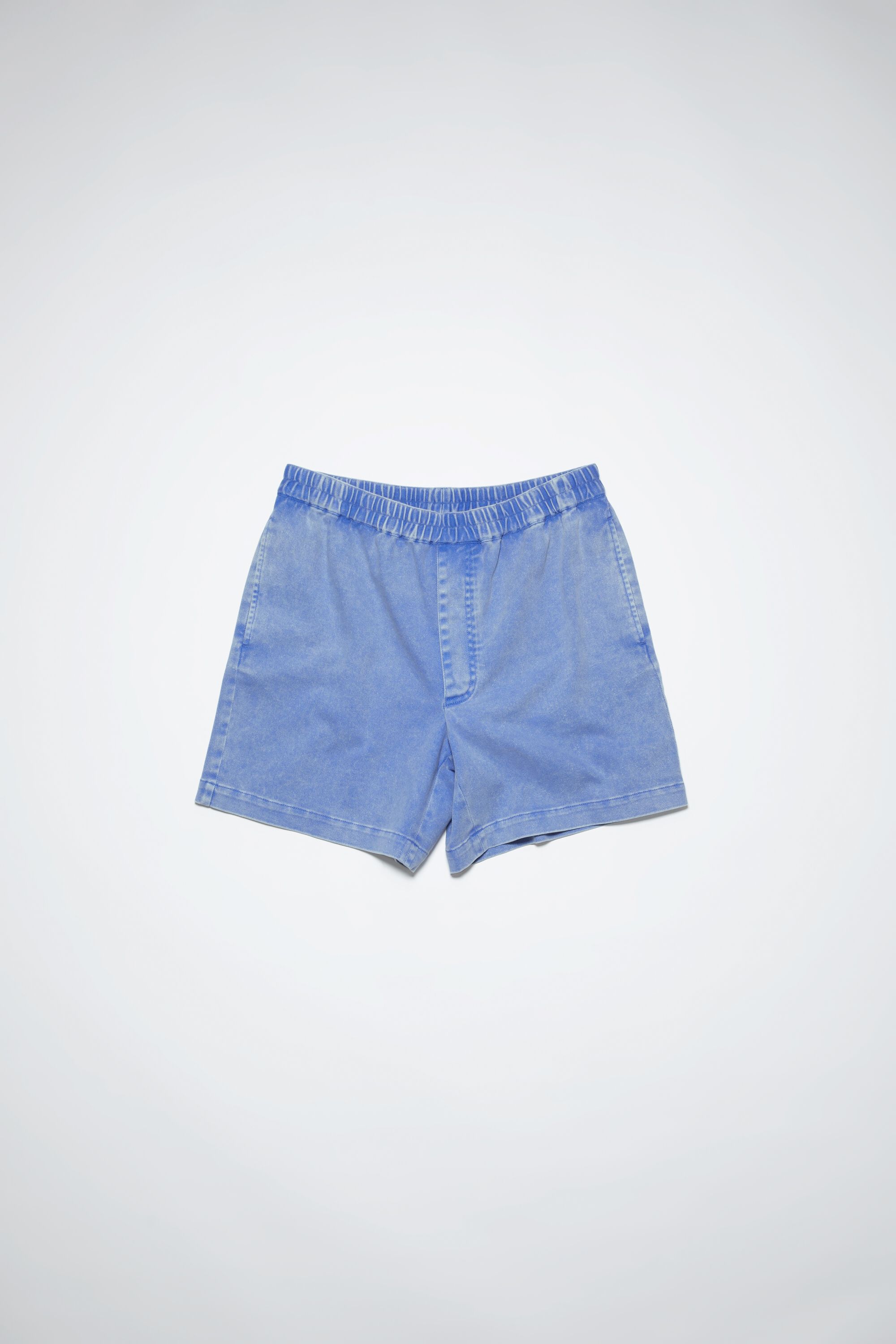Acne Studios - コットンショートパンツ - エレクトリックブルー