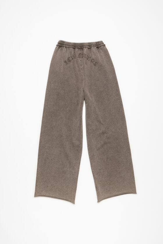 Acne Studios - ロゴスウェットパンツ - トープブラウン