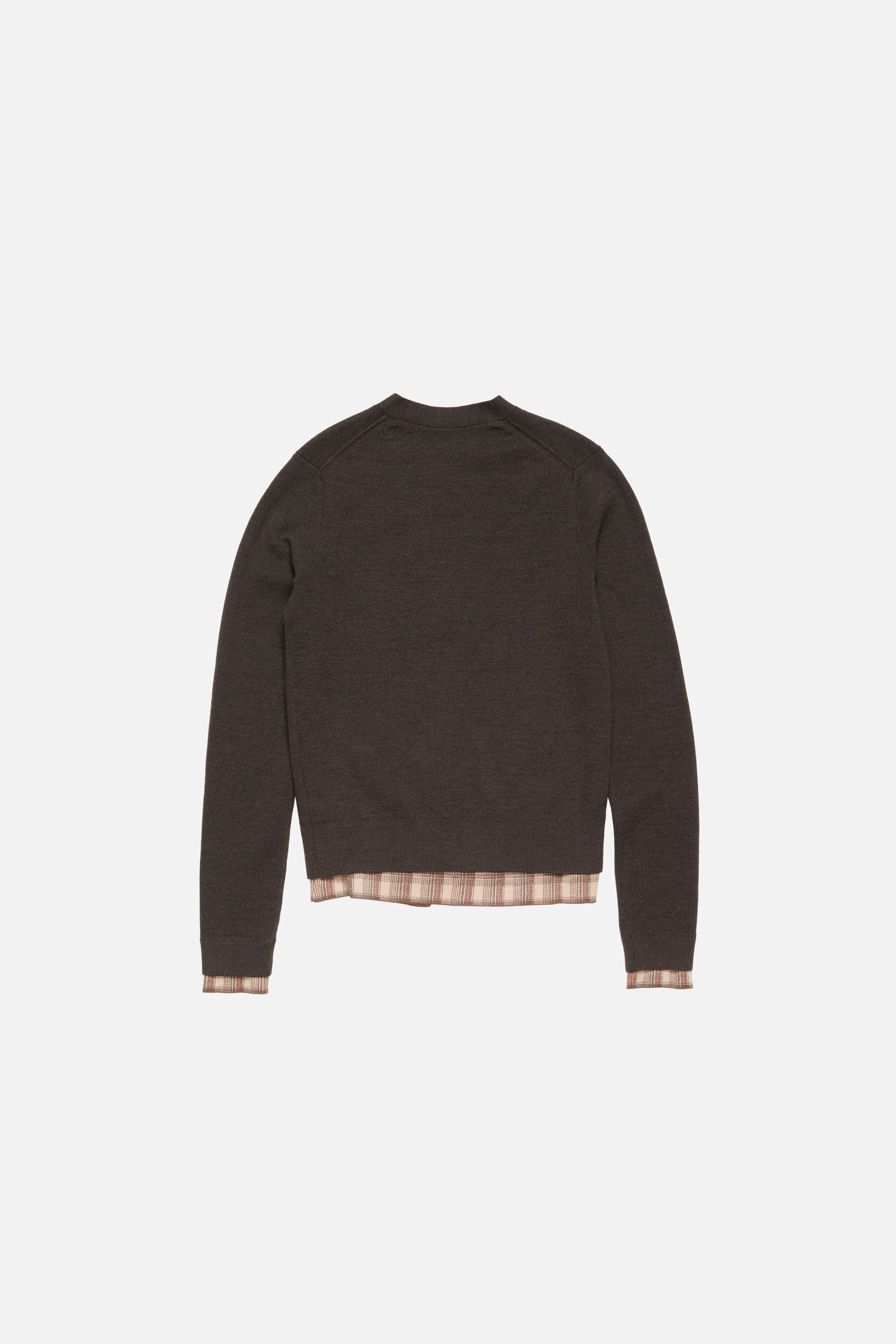 アクネストゥディオズ ブラウン FN-WN-KNIT000639 ウールモヘアカーディガン XS Acne Studios アクネストゥディオズ ブラウン FN-WN-KNIT000639 ウール