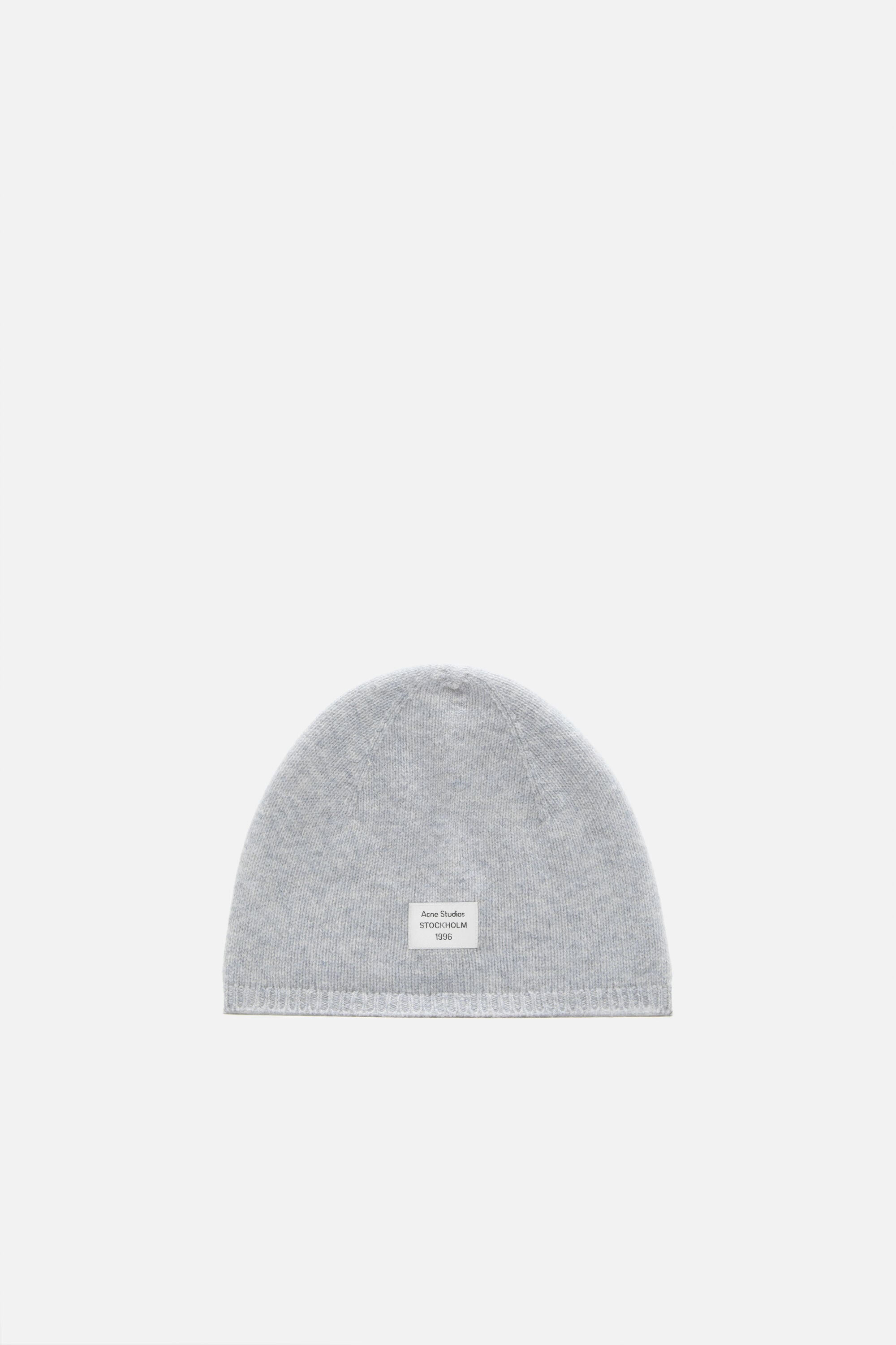Acne Studios - ロゴ入りカシミヤビーニー - ウォルナットブラウン